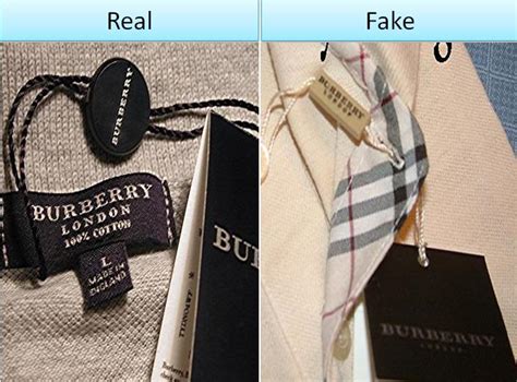 fake burberry shirt tag|how to spot a burberry.